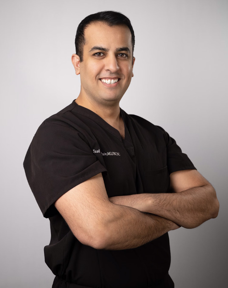 Saad Alsubaie MD,FACS,FRCSC founder of Aeterna Aesthetic in Edinburg, TX